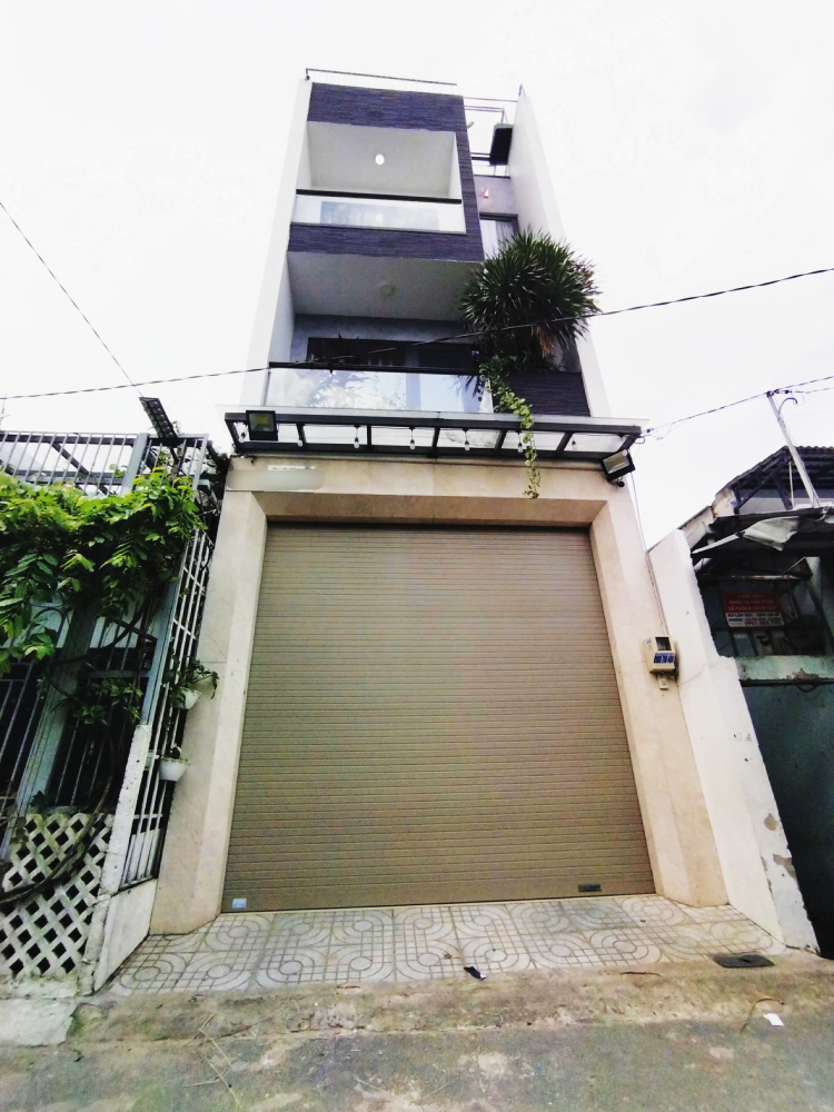 NHÀ TÂN PHÚ - 4 TẦNG - XE HƠI NGỦ NHÀ