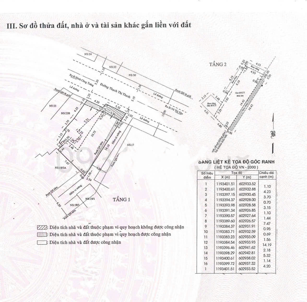 Bán nhà Thạch Thị Thanh, Phường Tân Định, Quận 1 – Giá 64 tỷ