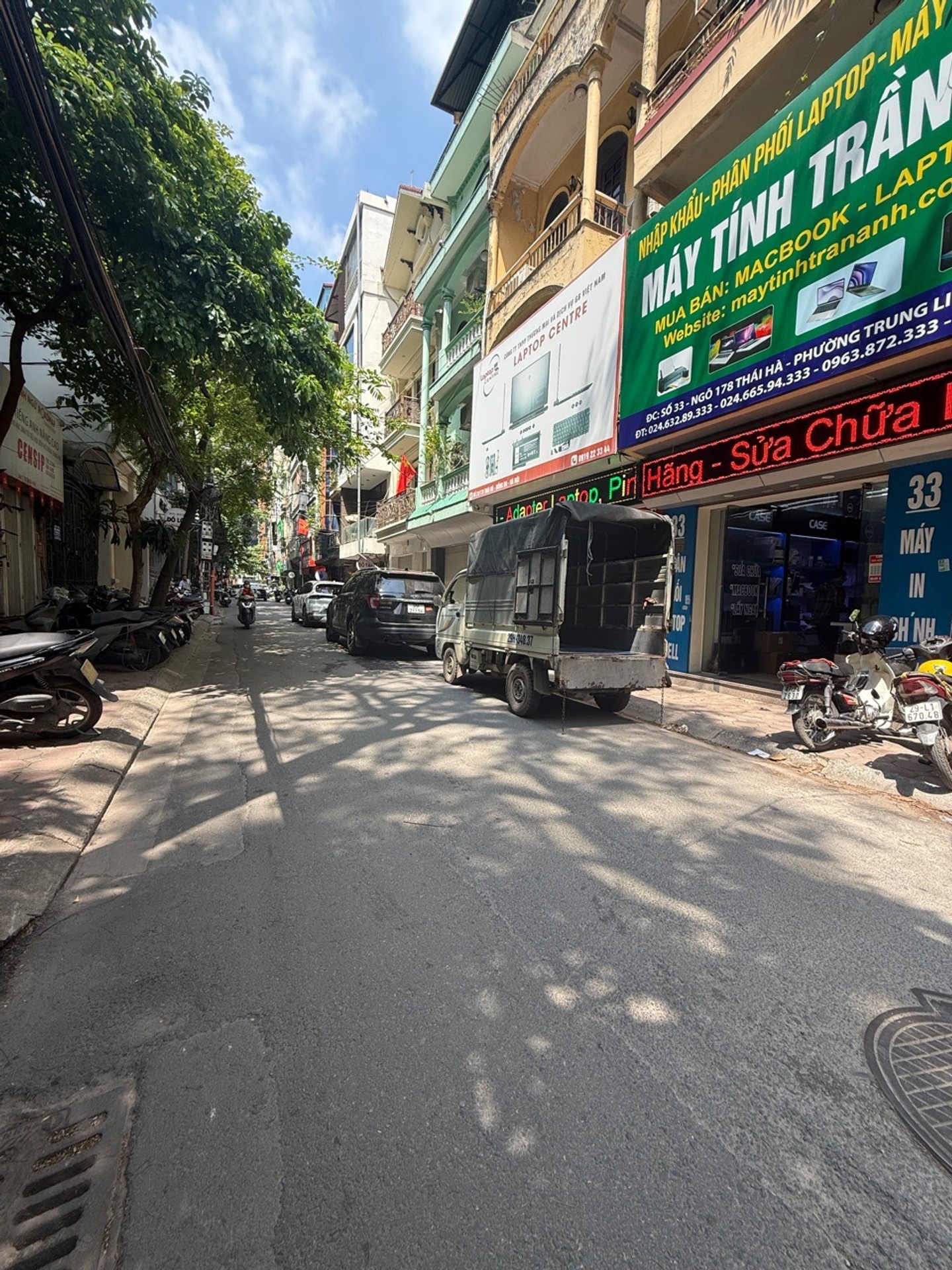 Bán Nhà riêng 18m² thổ cư 18m² giá 9.8 tỷ tại Đường Thái Hà Phường Láng Hạ Quận Đống Đa Hà Nội