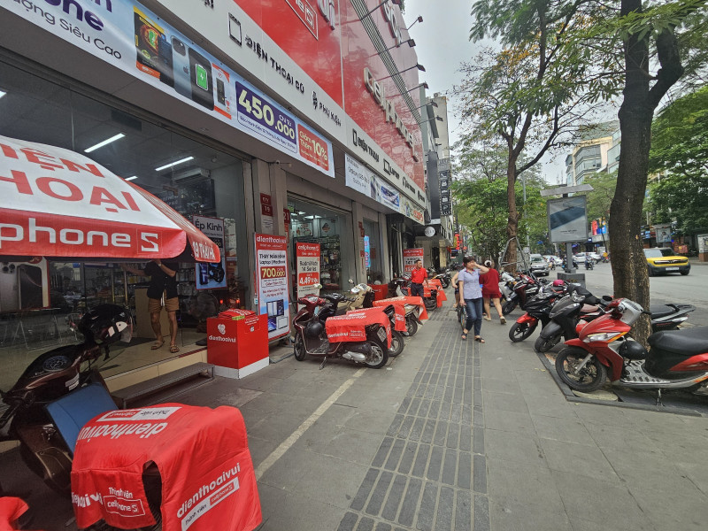 Bán nhà mặt phố Thái Hà (Đống Đa) 66/75m, 6 tầng, mt 4.5m, giá 68 tỷ,