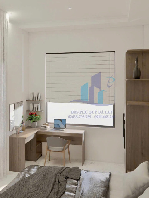 Bán Nhà liên kế KQH Thái Lâm, Phường 4, Đà Lạt 92,6mv 4pn