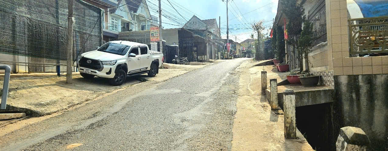 Bán đất mặt tiền đường nhựa khu dân cư trung tâm Đà Lạt, gần chợ Thái Phiên