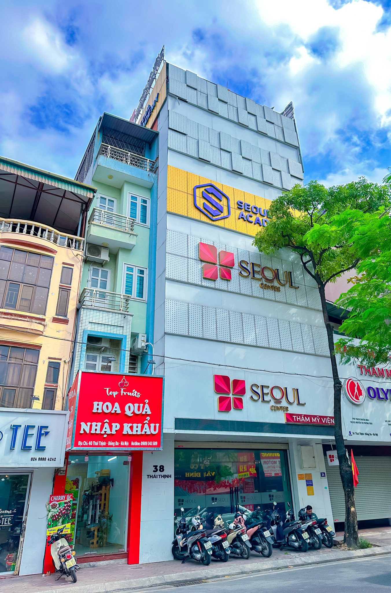 BÁN TÒA NHÀ MẶT PHỐ THÁI THỊNH. 130M2 - 7 TẦNG. THANG MÁY. THÔNG SÀN.