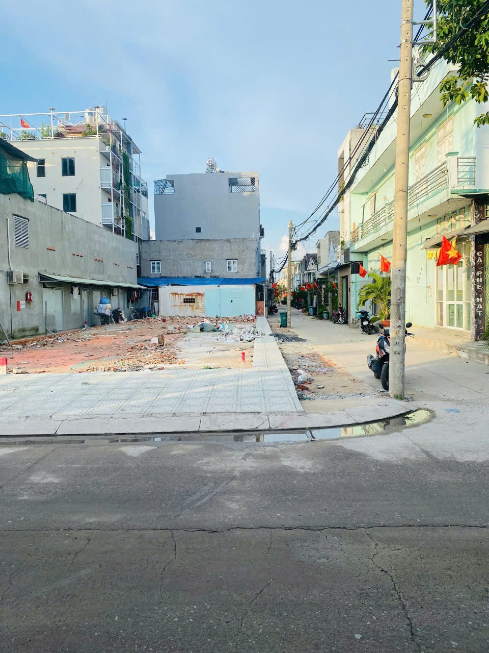 Bán đất mặt tiền tx22  . Ngang 4 dài 19 thổ cư 60 m
