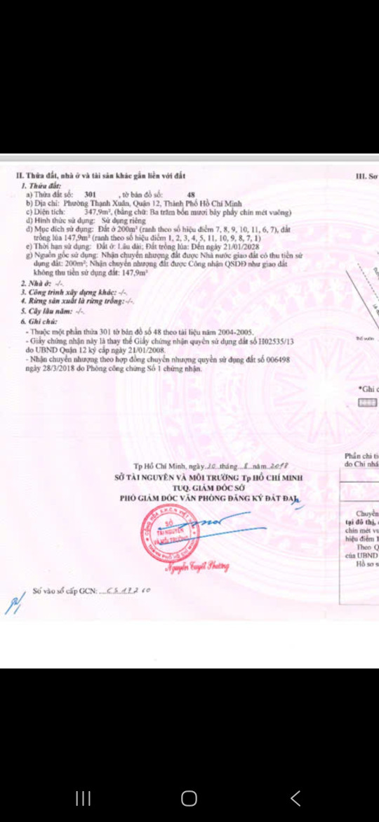 Kho mt thạnh xuan 22 thới an