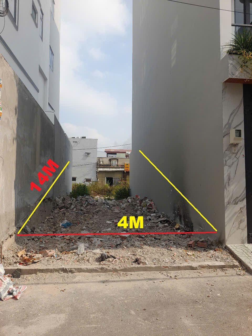 Bán lô đất 4x14M Đường D2 (TX25 Cũ) Phường Thới An Quận 12 Giá 4.05 Tỷ