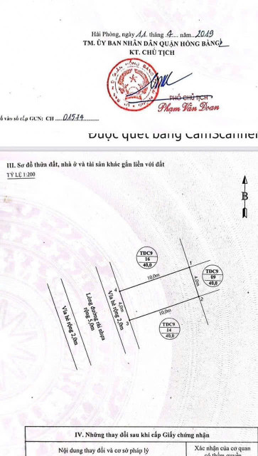 BÁN LÔ ĐẤT ĐẸP TẠI TĐC THẾ LỮ – HẠ LÝ, HỒNG BÀNG- HẢI PHÒNG. Chỉ vài bước chân ra view hồ thoáng mát!