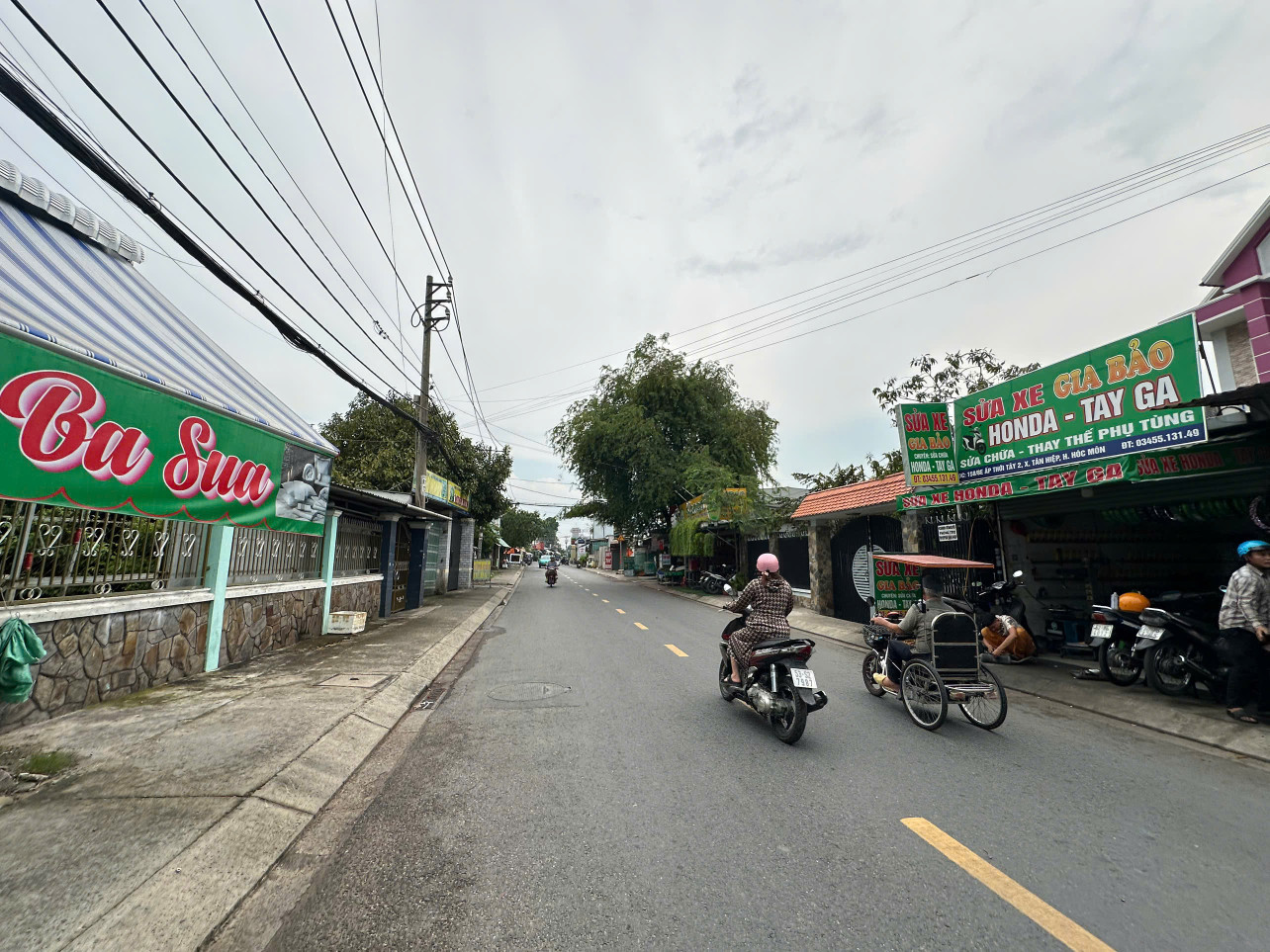 BÁN NHÀ MẶT TIỀN ĐƯỜNG TRUNG TÂM THỊ TRẤN TÂN HIỆP, HÓC MÔN