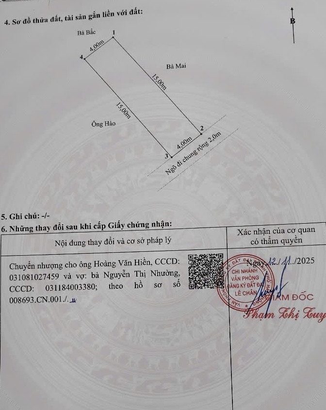 BÁN ĐẤT KHU THIÊN LÔI - NGÕ 560 THIÊN LÔI - GẦN AEON MALL - HÀNG XÓM TĐC HỒ SEN