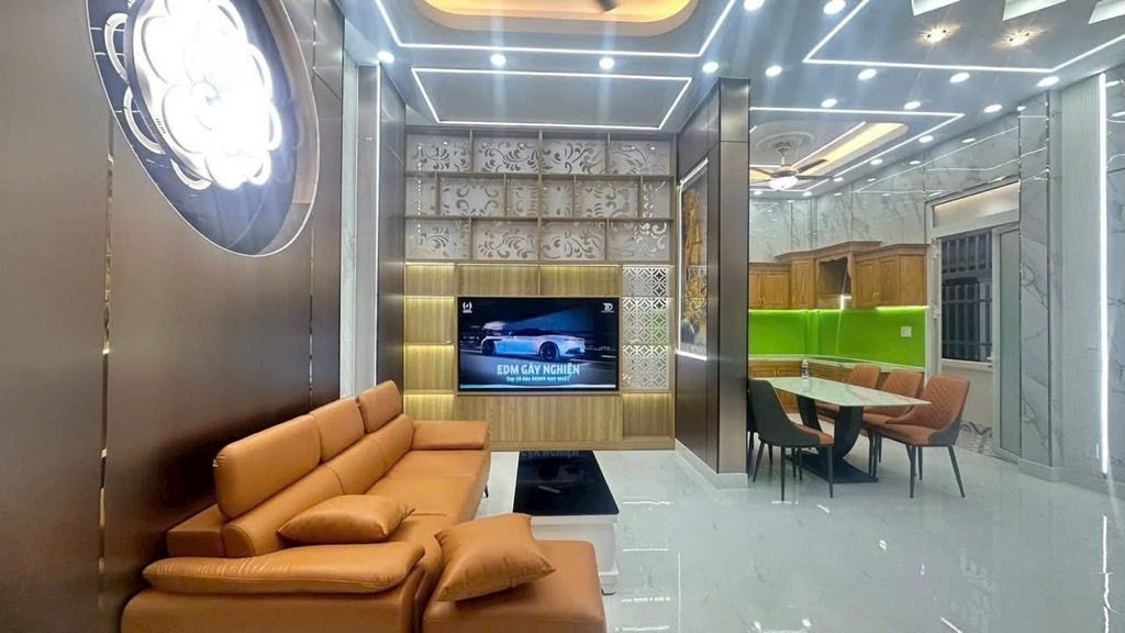 Bán biệt thự mini căn góc hẻm xe hơi TA16 Thới An Quận 12, ngang 8.5m hiếm, 2 tầng full nội thất cao cấp