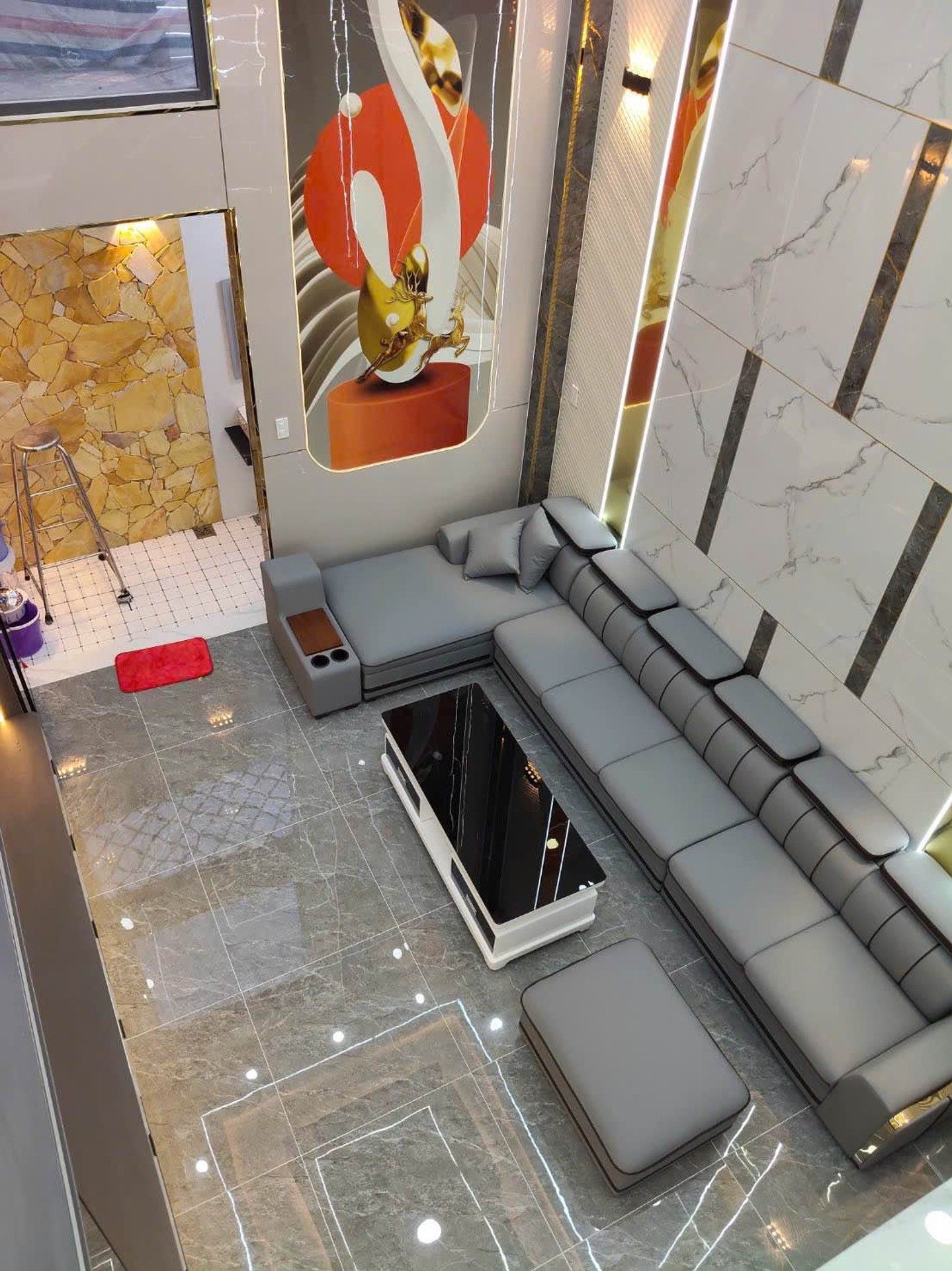 Nhà Phố 5 Tầng Mới Xây (63m2) Trong Khu Phân Lô Xe Hơi Đậu Trước Cửa  Sát Ngay Thới An 16 Quận 12