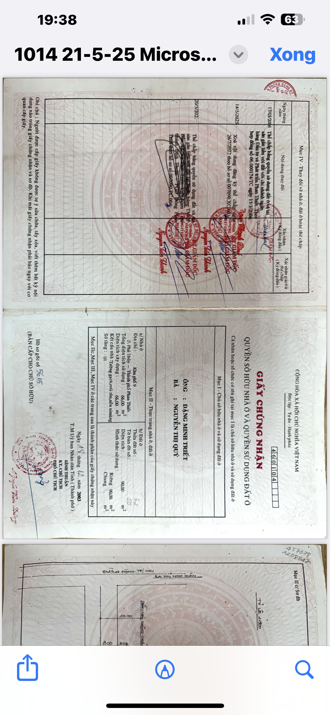 Bán đất tăng nhà cập 4 có gác giáp  khu phố biển ocean hướng đông nam