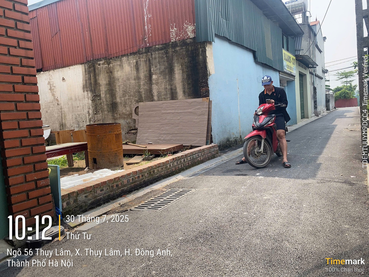 Bán 76.1m2 Hà Lâm 2 - Thuỵ Lâm (Thư Lâm mới) đường 4m ô tô tải vào ngõ thông đẹp