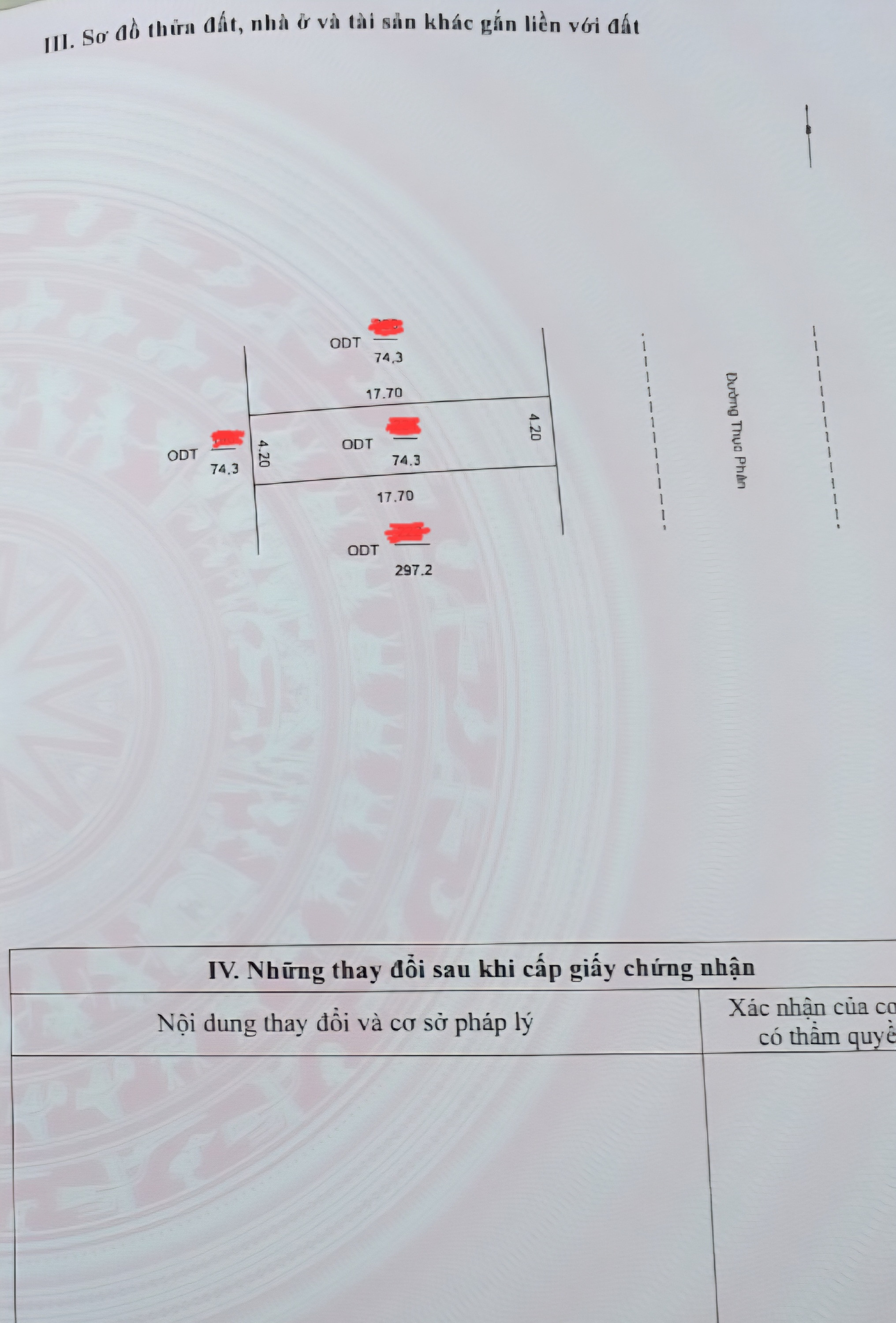 Bán đất mặt tiền, đường Thục Phán, Bình Đức, An Giang