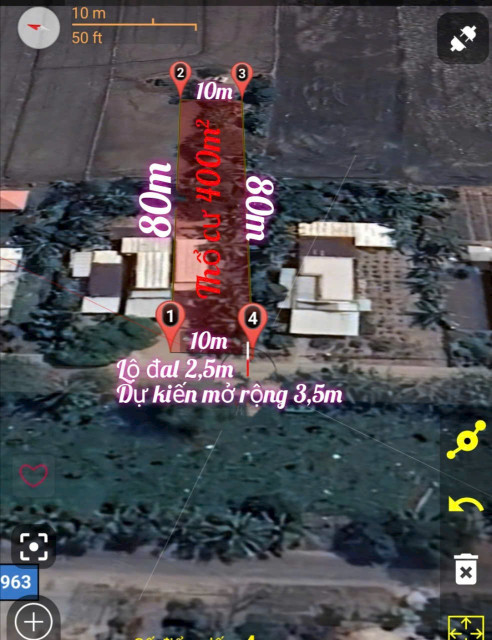 36/25 🔥 🔥 Cần bán gấp nền thổ cư 800m², chỉ 850tr, tại đường kênh tỉnh lộ 963, cách chợ kênh 5 - Tân Hiệp chỉ 2 km