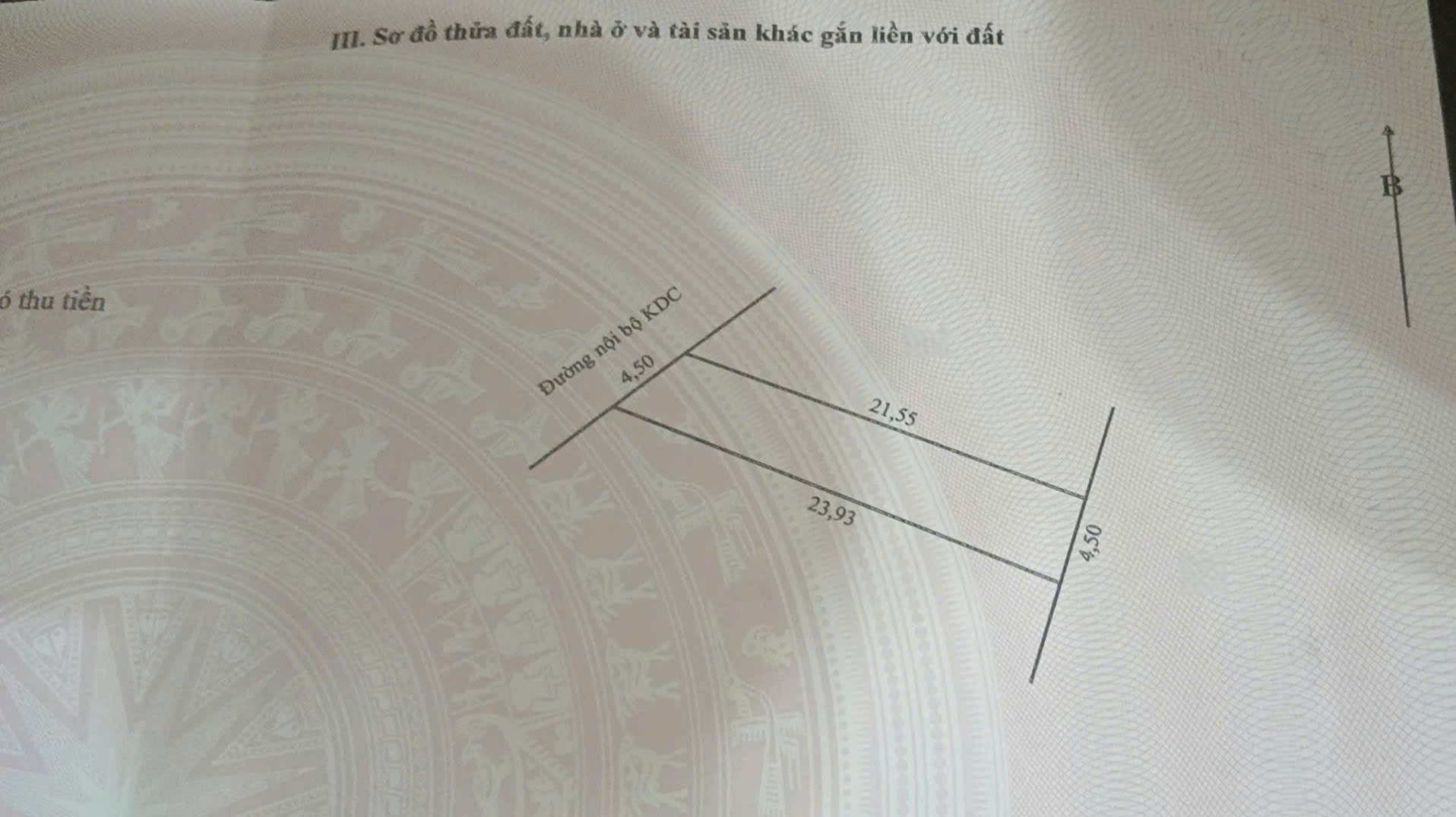 Bán Đất Full Thổ Cư- KDC Nhà Ở Xã Hội- Sổ Hồng Riêng