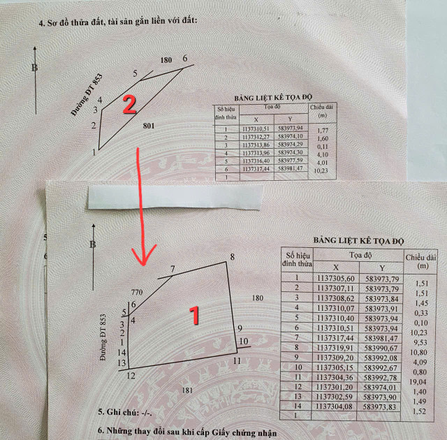 Bán Đất: Mặt Tiền Đường 853 ngay ngã 7 TP Sa Đéc