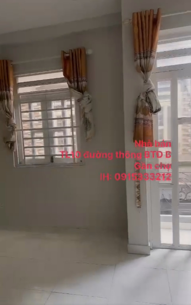 Bán nhà liền kề , 1 trệt, 3 lầu có sân thượng rong thoát mát. Giá 1tỷ 700 trăm 50 triệu đồng