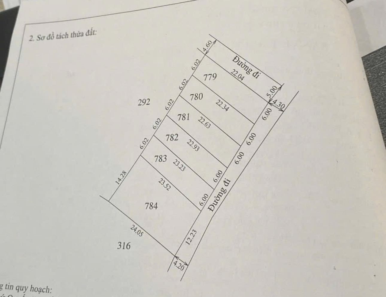 Đất Phú Đa kiệt 4,3m Phạm Văn Điển gần UBND Phú Vang, Huế