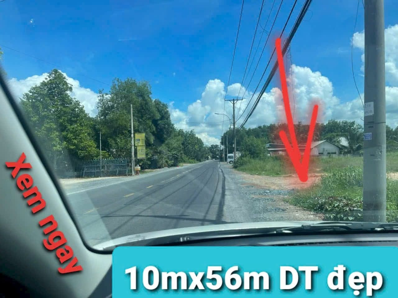 🔴Bán đất 560m² vuông 10x56 có sẵn 25m² thổ cư giá 4 tỷ 150 tỷ nay Xã An Nhơn Tây Củ Chi