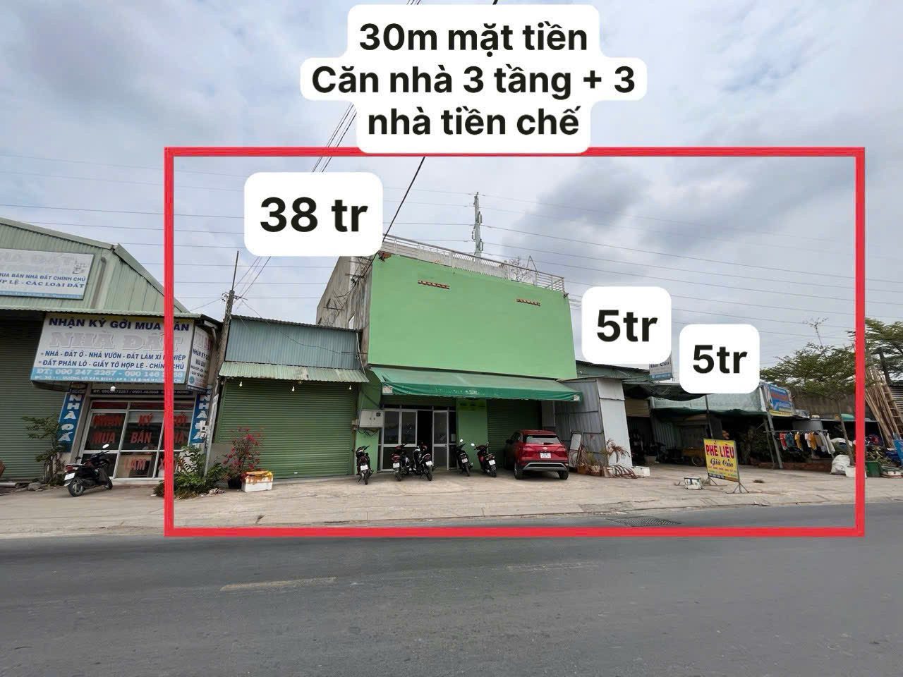 Nhà Xưởng Mặt Tiền Võ Văn Bích giao Tỉnh Lộ 15, SHR 1416m bán 20 tỷ