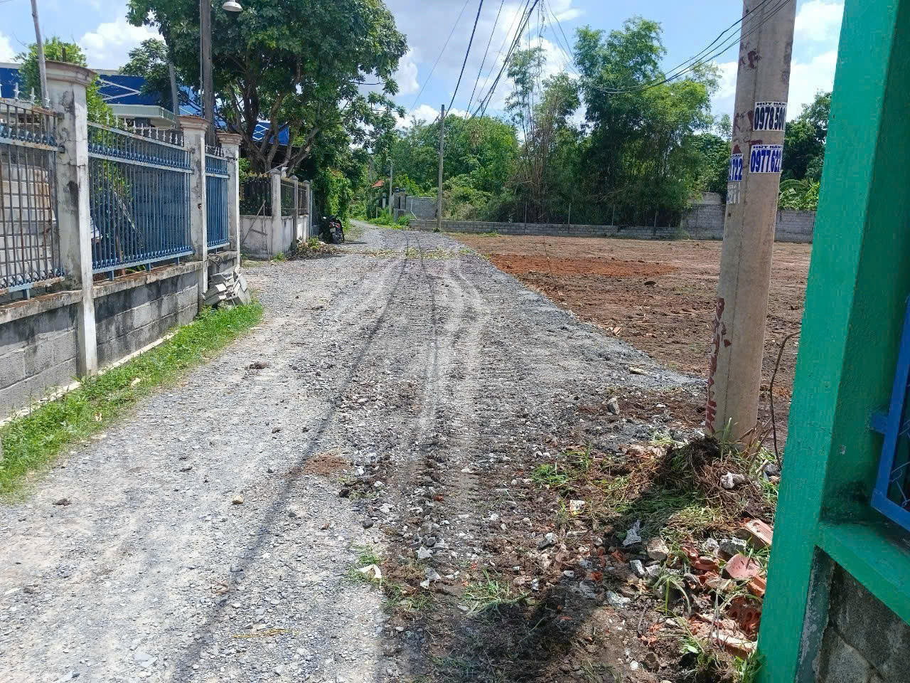 Kẹt tiền nên bán lô đất đường trải đá 2 sẹc ngắn đường Tỉnh Lộ 15, DT 172m2, xã Phú Hòa Đông, huyện Củ Chi,