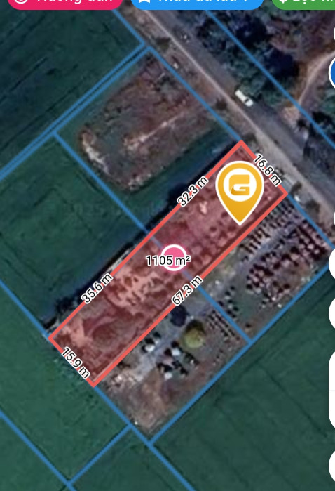 Bán đất MẶT TIỀN TL 2 1104.7m² ngang 16m giá 8.8 tỷ tại Xã Trung Lập Hạ Huyện Củ Chi