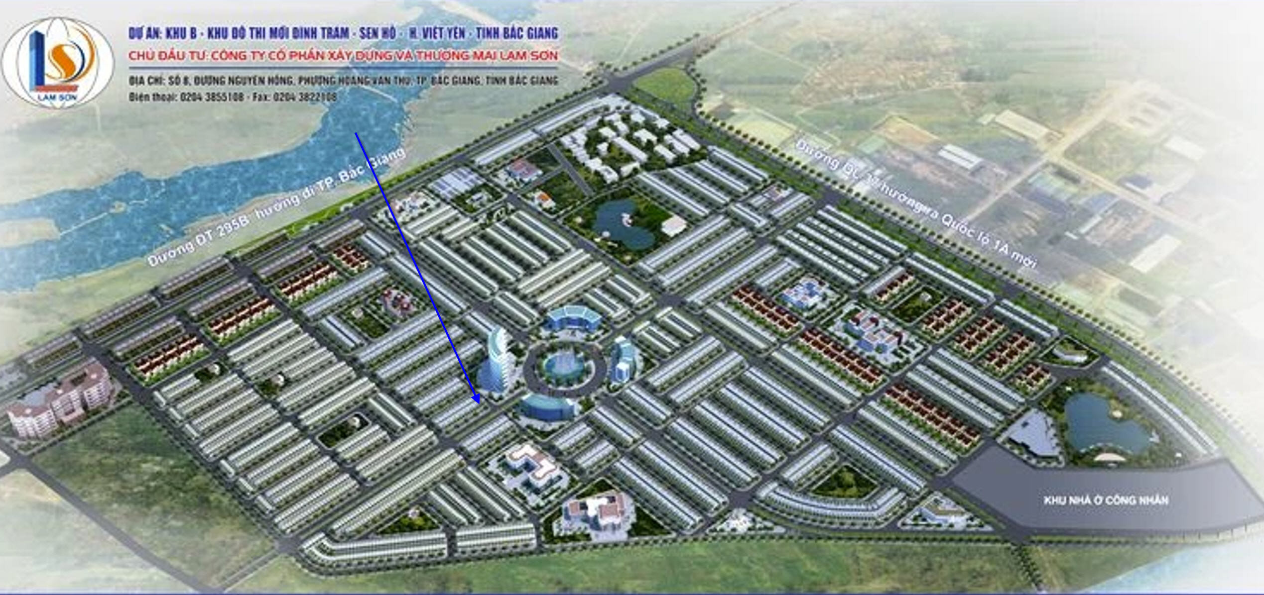 bán lô đất gần lô góc đường 32m, cạnh quảng trường trung tâm
