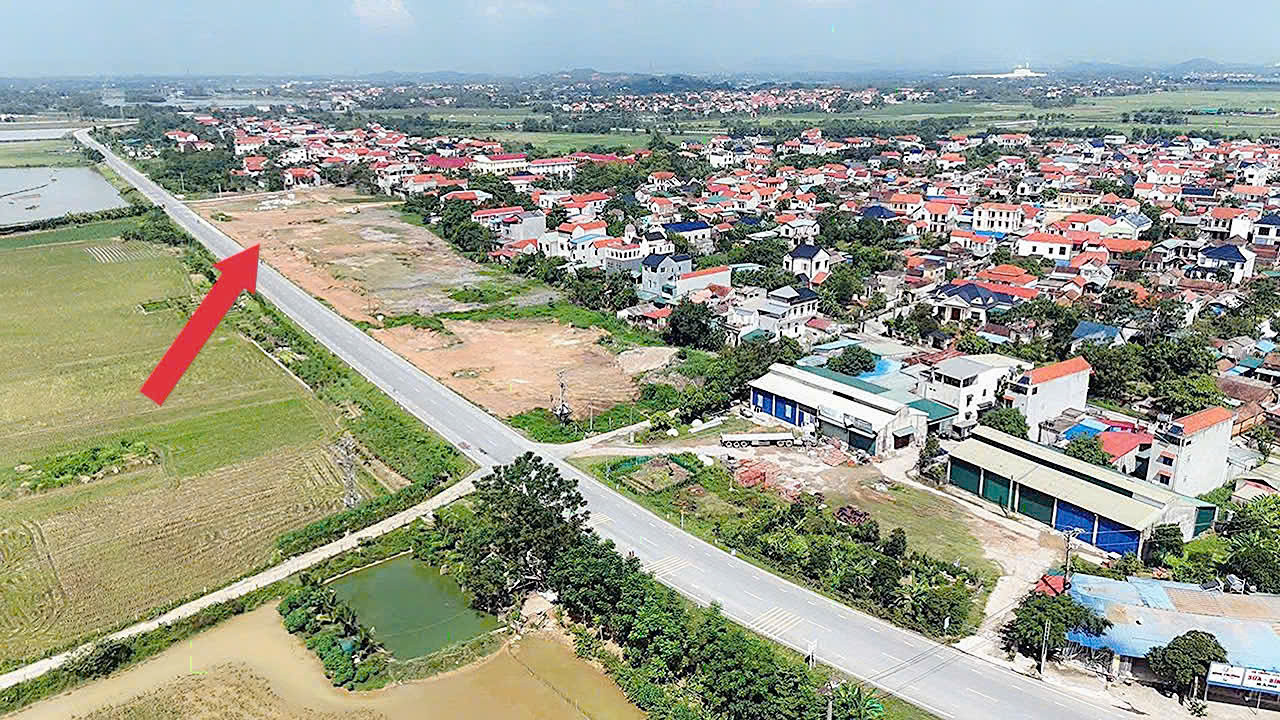 BÁN NHANH LÔ ĐẤT ĐẤU GIÁ ĐỒNG ÍCH – MẶT ĐƯỜNG TỈNH LỘ SIÊU RỘNG