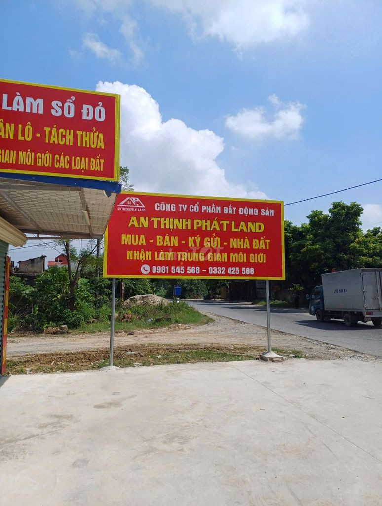 Chính chủ cho thuê đất mặt đường 35 Sóc Sơn, Hà Nội làm KHO XƯỞNG