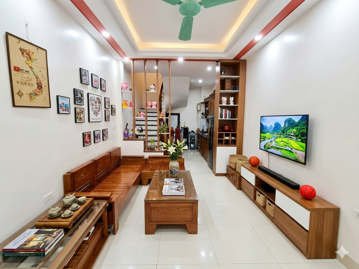 Bán nhà 32m² full thổ cư ngang 5m giá 5.85 tỷ tại Đường Tỉnh Lộ 422B Xã Sơn Đồng