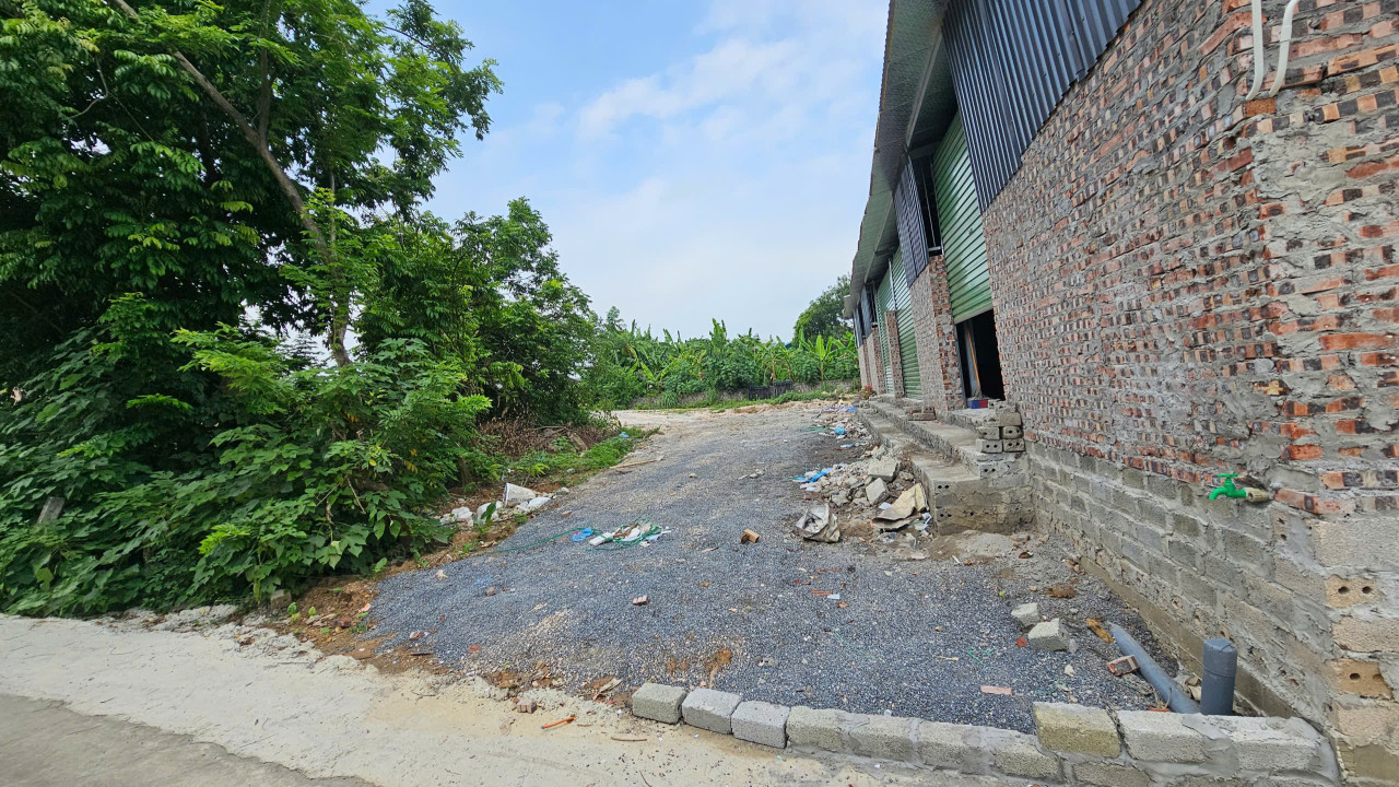 Cho thuê kho/xưởng, diện tích 600m2 tại Xã Cao Xuân Dương cũ ( gần trạm bơm xã Cao Xuân Dương, Thanh Oai.