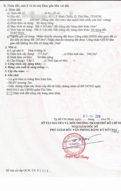 Bán nhà 289m² ngang 11m giá 18.3 tỷ Phường Bình Chiều .Nhà đẹp mới..