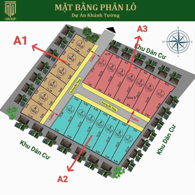 Đất Thổ Cư Ven Biển Khánh Hội. Khu Dân Cư Khánh Tường Cách Bãi Biển Chỉ 800m
