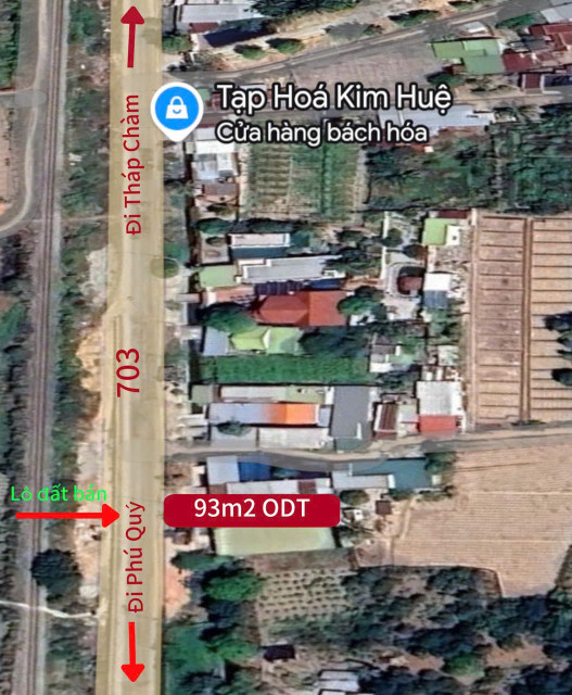 Đất Mặt Tiền TL703. KP12. Phước Dân. Ninh Phước. Ninh Thuận
