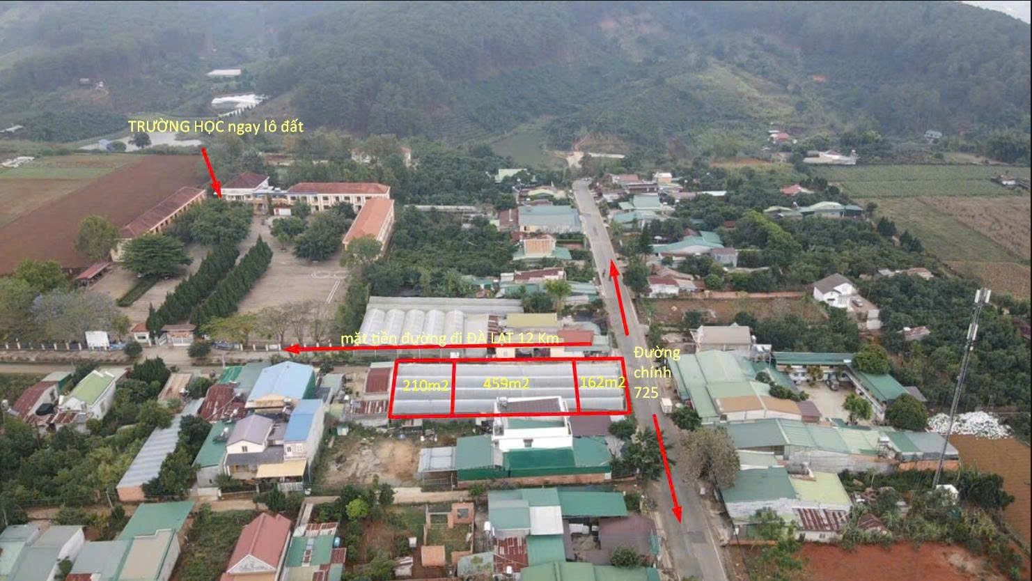 》831m- mặt tiền Tà Nung [ phường Camly Đà Lạt]💰12 Tỷ- gần UB xã, trường học, chợ...