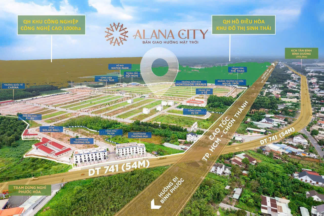 Bán Đất Nền Khu Đô Thị Alana City TP. Hồ Chí Minh - Sổ Sẵn Cầm Tay
