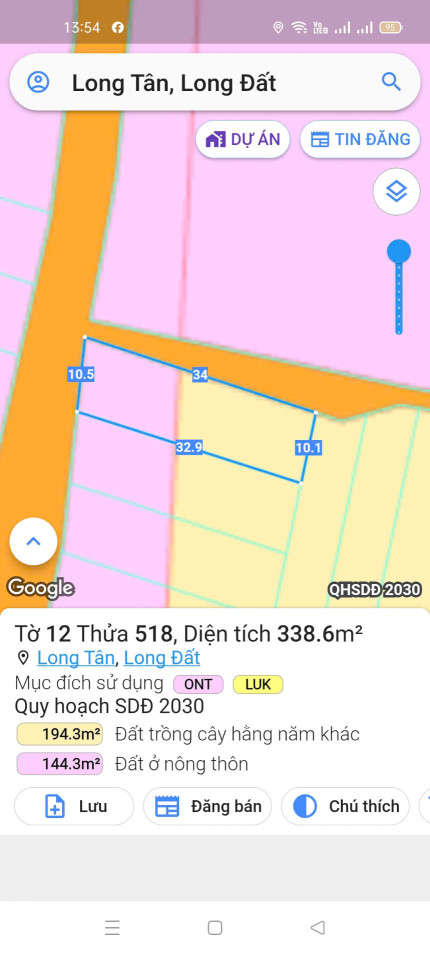 rước khách trả 3ty ko bán 
Nay hạ còn giá chốt 2ty200 
đất góc 2 mặt tiền