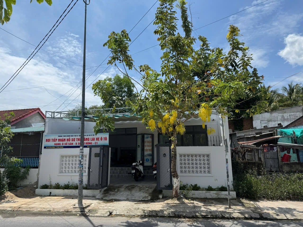 TT71 BÁN NHÀ MẶT TIỀN ĐƯỜNG NHỰA GẦN TRƯỜNG MẠC ĐĨNH CHI - THỊ TRẤN DIÊN KHÁNH