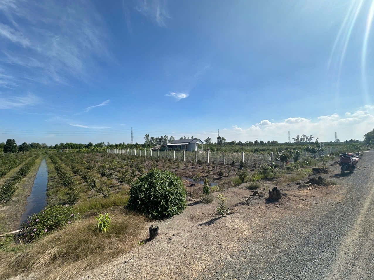 🌈🌈 BÁN 1000m² đất vườn(Chuyển thổ cư) - Ấp 1, Bình Đức