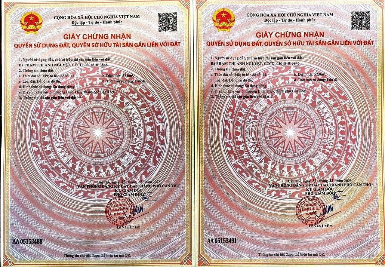 Đất ở thổ cư Đất Pháp lý rõ ràng, chính chủ,