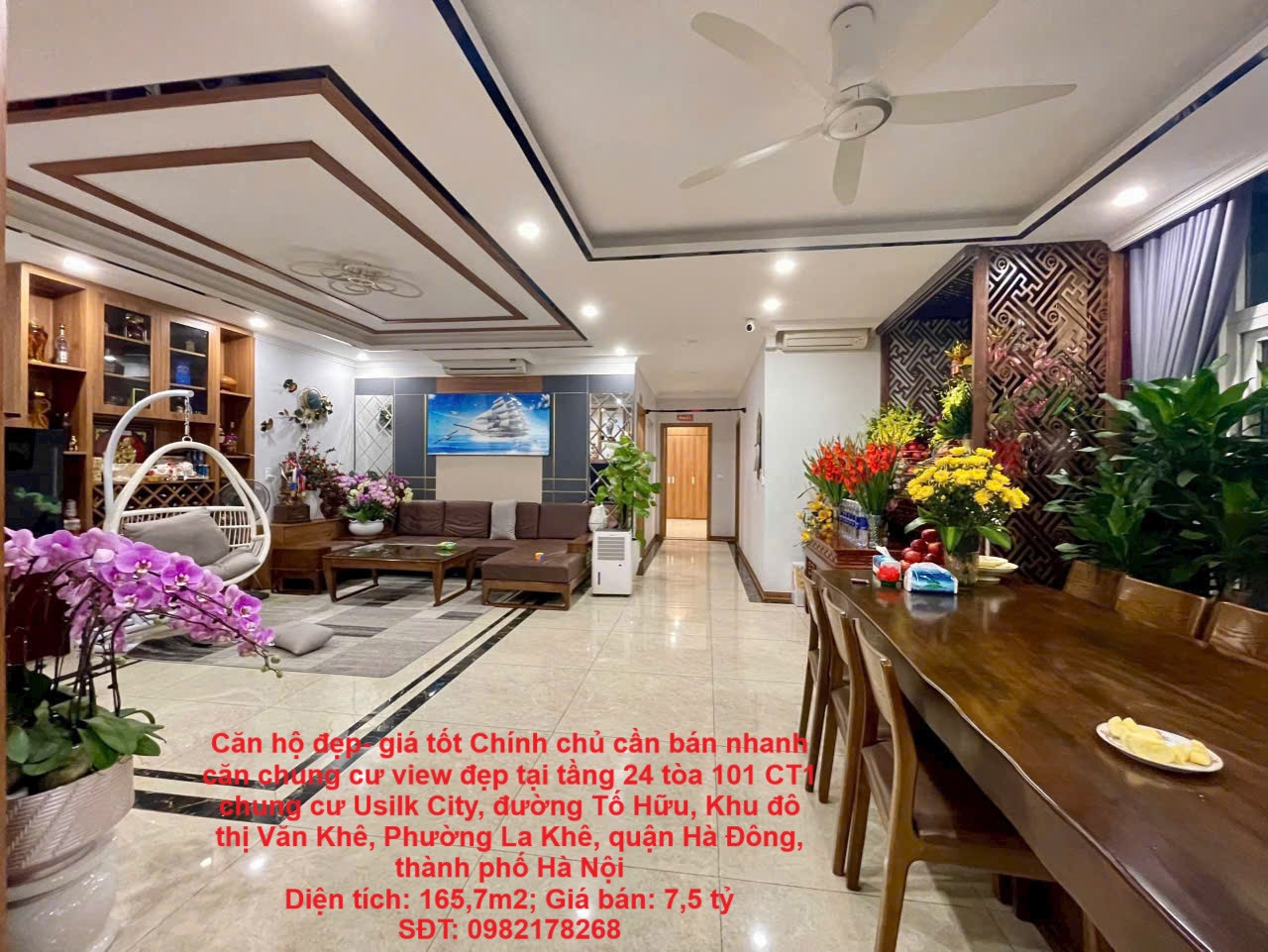 Căn hộ đẹp- giá tốt Chính chủ cần bán nhanh căn chung cư view đẹp tại quận Hà Đông, TP Hà Nội
