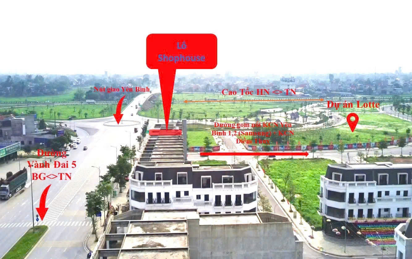 Shophouse đẹp mặt đường vành đai 5, chính chủ cần bán gấp