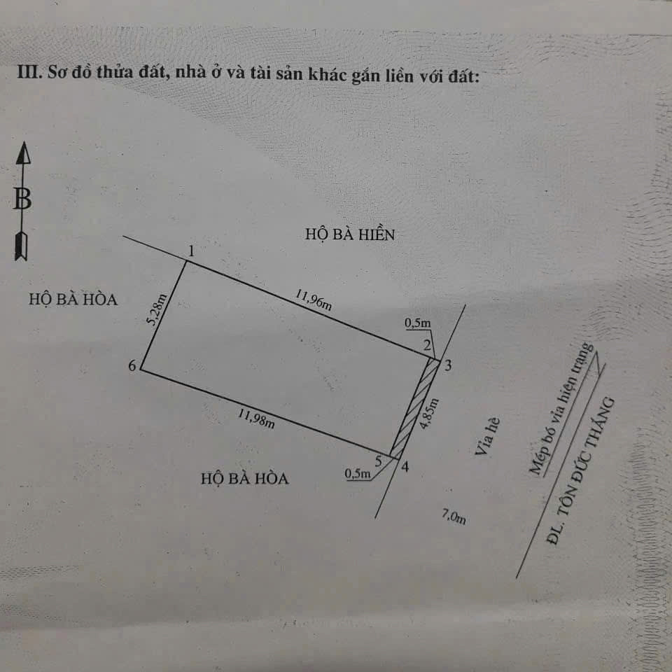 Chào bán nhà 4 tầng mặt đường Tôn Đức Thắng, gần ngã 3 Sở Dầu, Hồng Bàng giá 8,6 tỷ