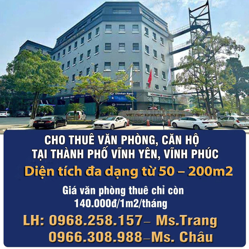 Cho Thuê Văn Phòng – Căn Hộ Tòa Nhà Tài Chính Việt Đức