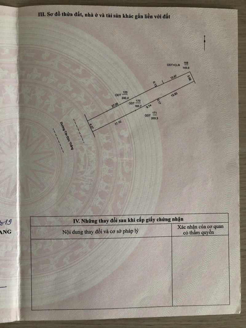 Bán nhà mặt tiền đường Tôn Đức Thắng Trung tâm TP. Long Xuyên, An Giang. DT: 176m² (ngang 4m)
