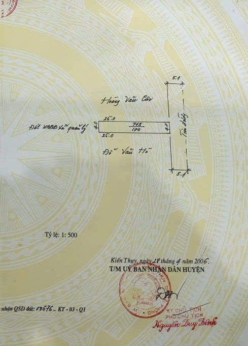 Bán đất 100m² mặt đường Trà Khê ngang 5m giá 4.6 tỷ Phường Hưng Đạo