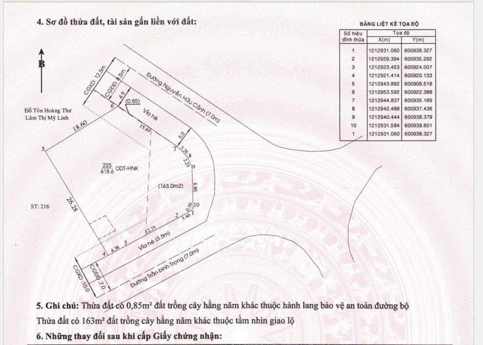 Bán đất 618m² ngang 26m đường Trần Bình Trọng, giá 37 tỷ Phường Thủ Dầu Một