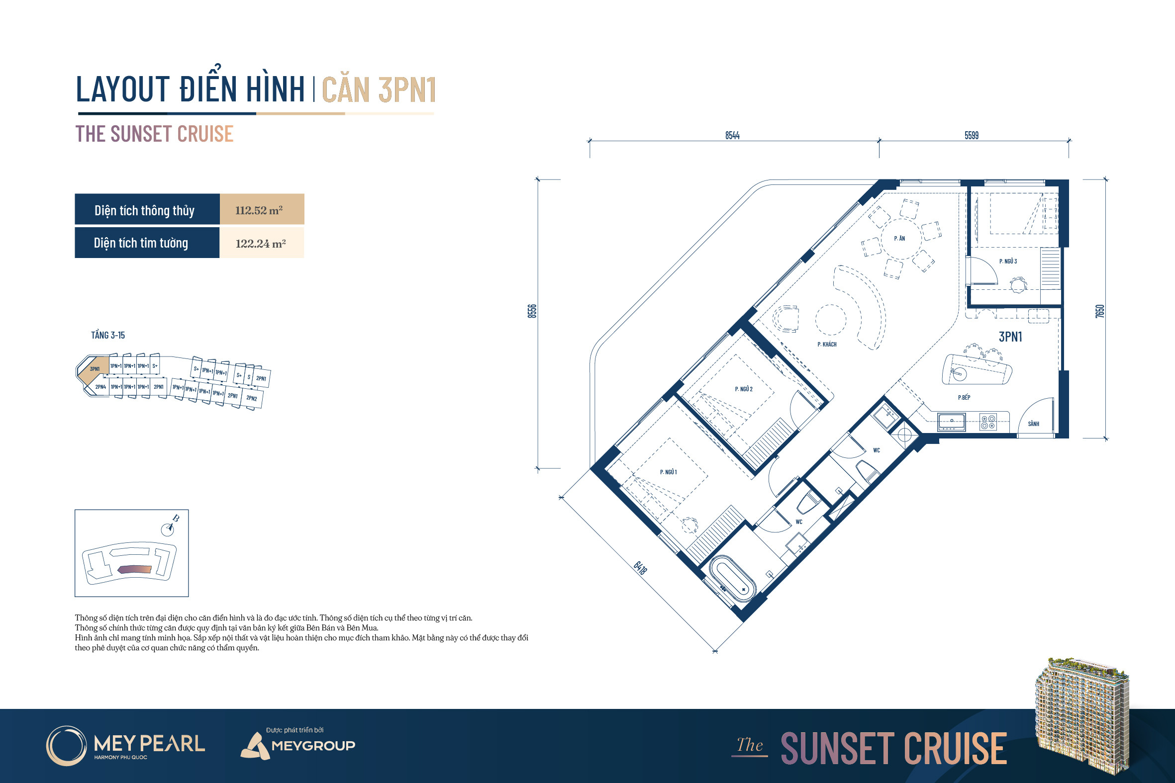 CĂN HỘ 3PN1 ĐỘC QUYỀN VIEW BIỂN, SỞ HỮU LÂU DÀI, GIÁ TỐT NHẤT THỊ TRƯỜNG, CHIẾT KHẤU TỚI HƠN 30%