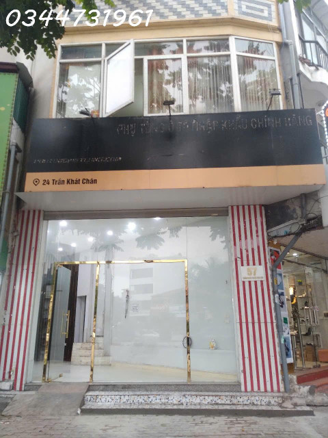 Cho thuê mặt bằng kinh doanh tại số 24 đường Trần Khát Chân- Hai Bà Trưng- Hà Nội